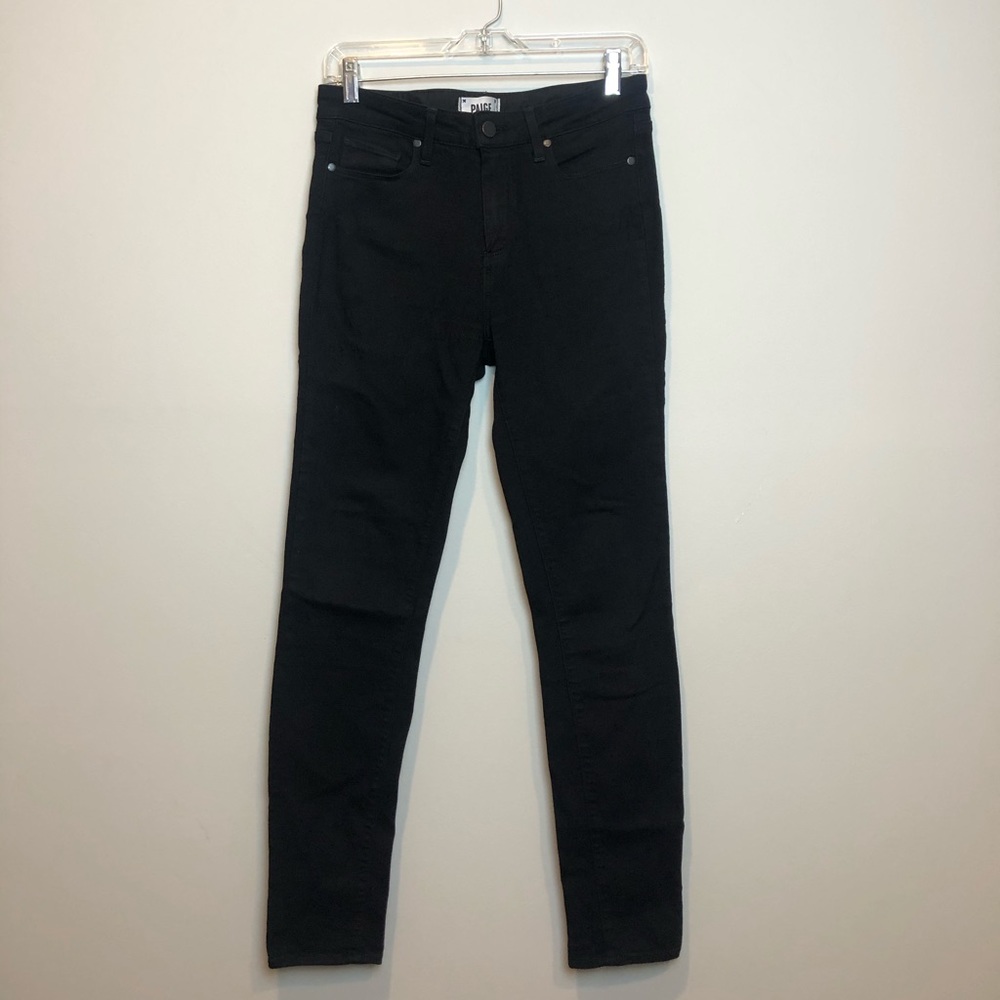 PAIGE Denim - Ultra Skinny Black Jeans